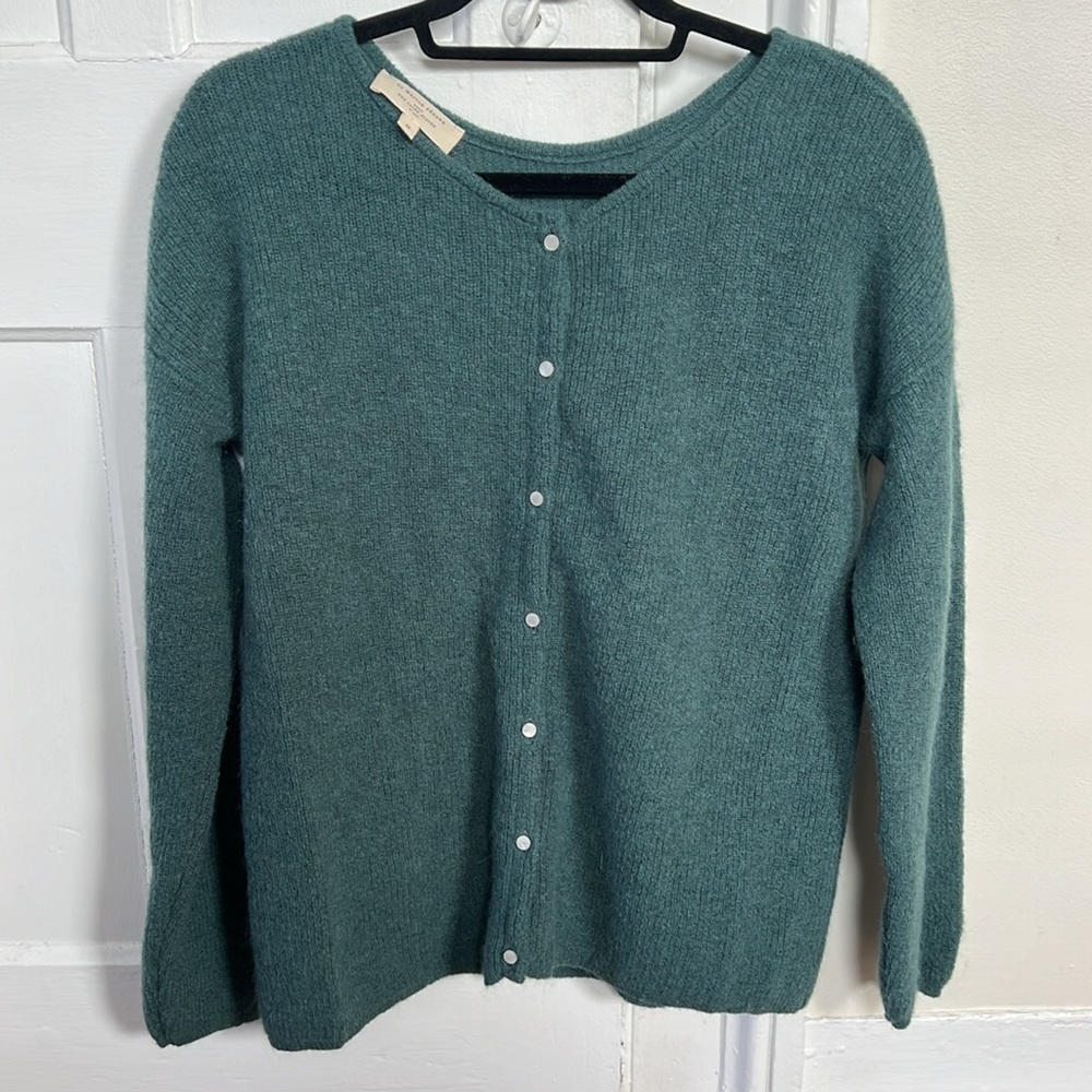 Sezane Gaspard Cardigan in Sage Size M